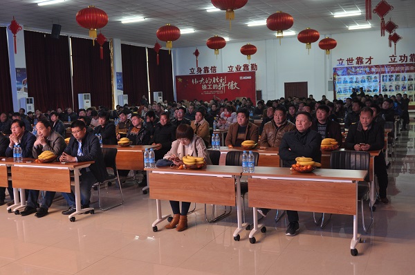河南FH官网挖机订货会现场
