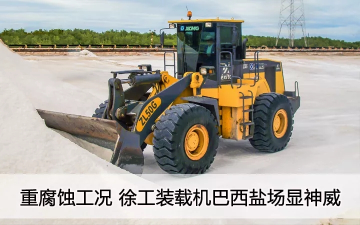 重腐蚀工况  FH官网装载机巴西盐汤显神威