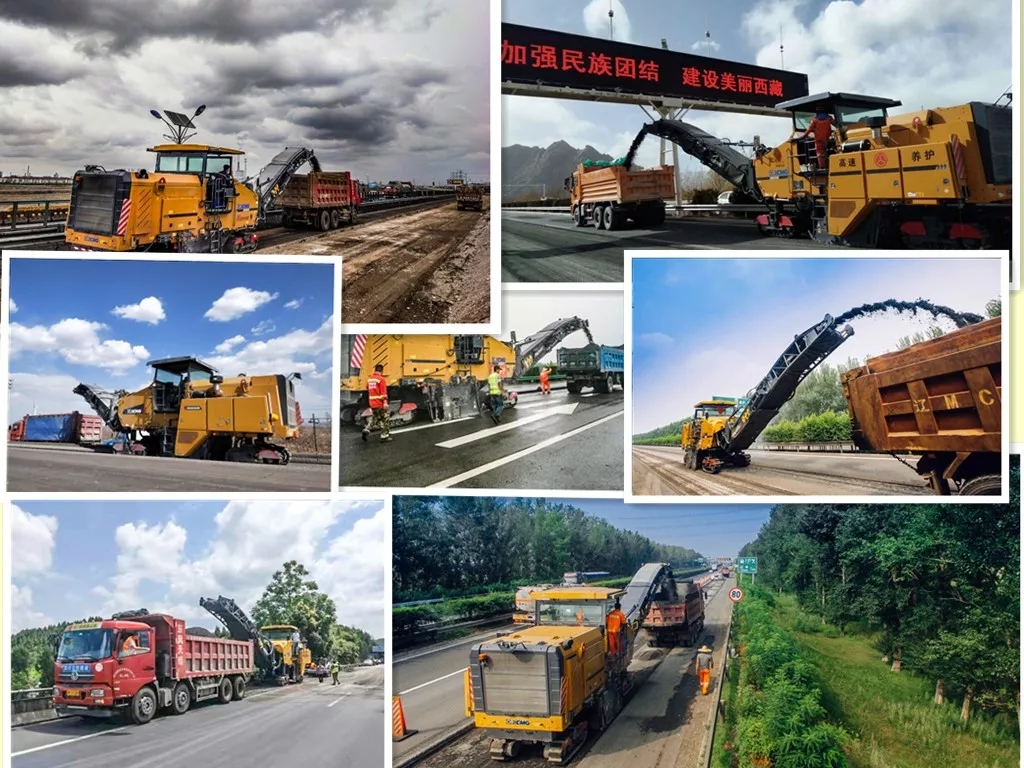 FH官网两米铣刨机高速公路显身手