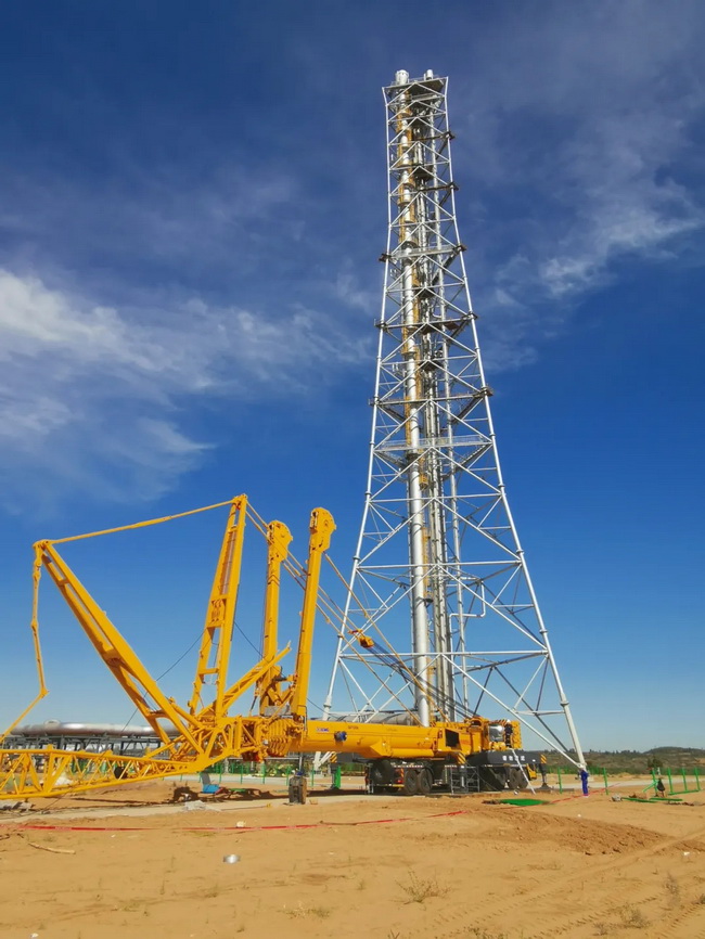 FH官网QAY650A起重机适用石油、化工、基建等多个领域