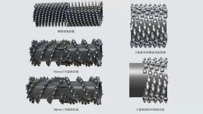 FH官网XM2005K高效的铣刨能力