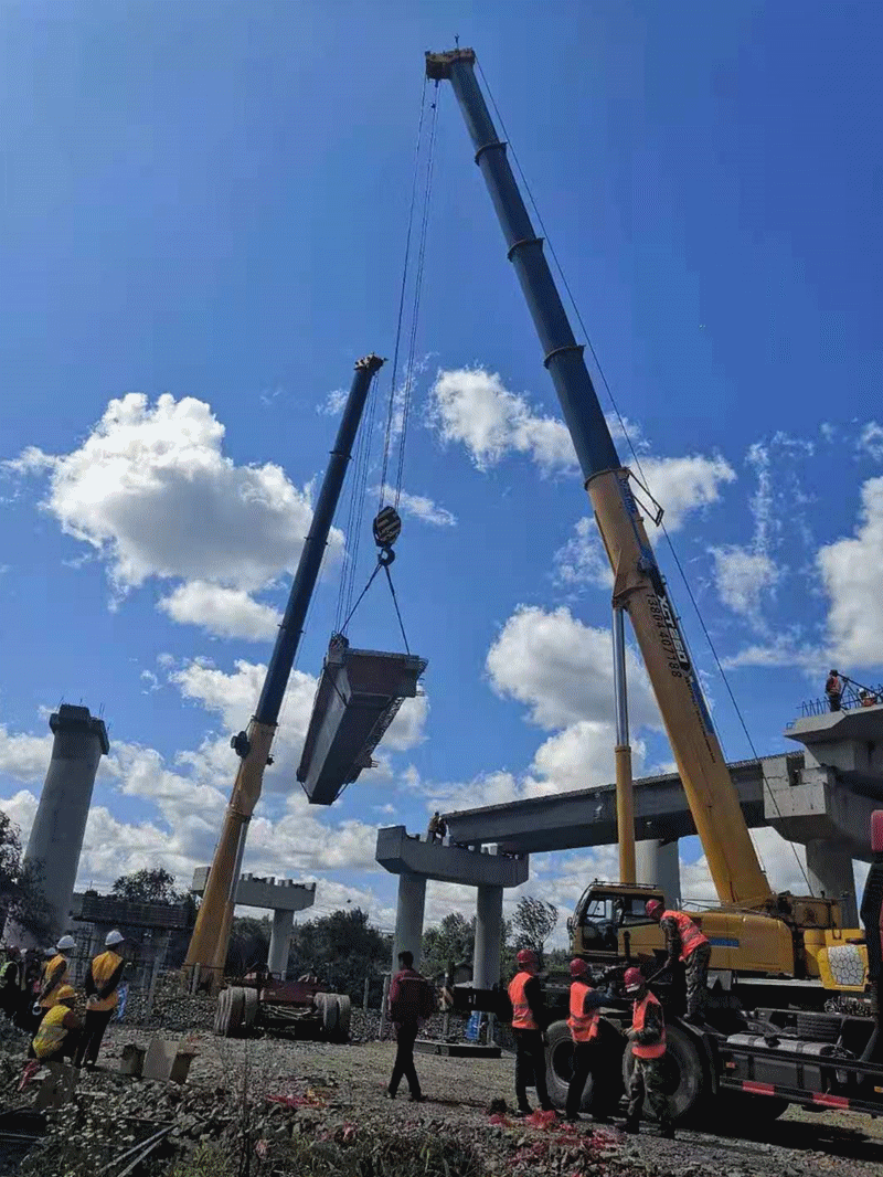 FH官网XCT130参与丰满水电站的新建工程