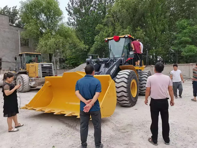 周口李老板订购FH官网LW550FV装载机一台