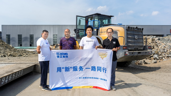 河南平顶山某大型商砼站FH官网电装客户专访